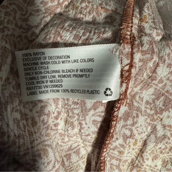 NWT Knox Rose Boho Embroidered Top - Picture 6 of 6